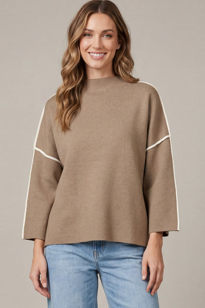 Mock Neck Sweater