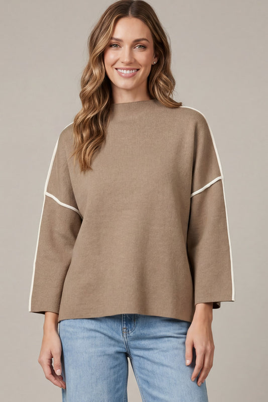 Mock Neck Sweater