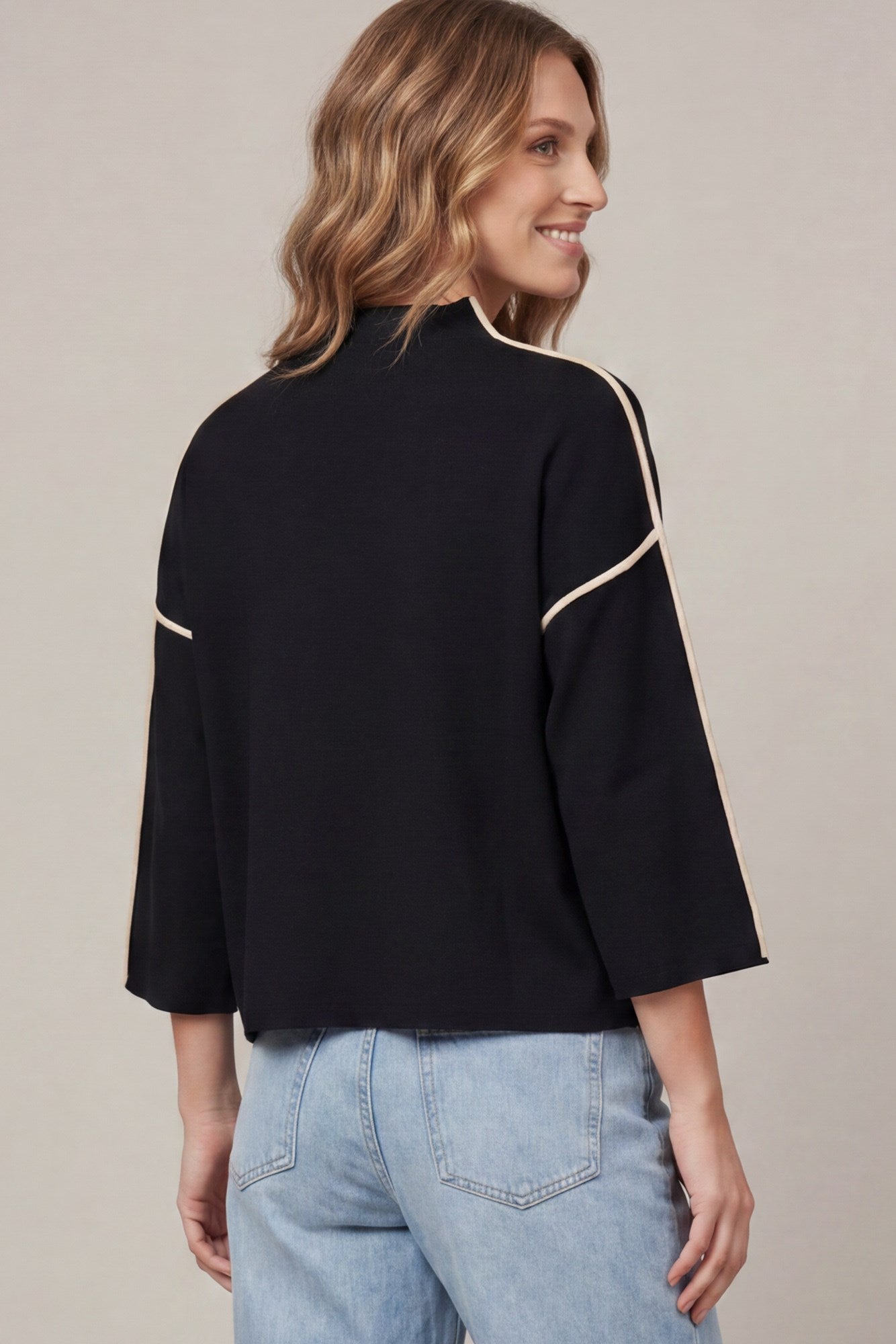 Mock Neck Sweater