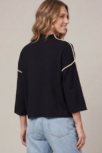 Mock Neck Sweater