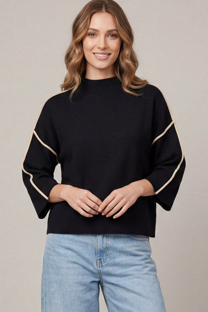 Mock Neck Sweater