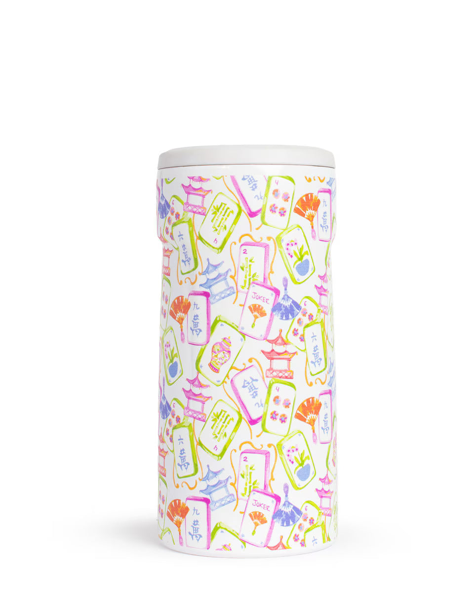 Mahjong Insulated Slim Can Cooler
