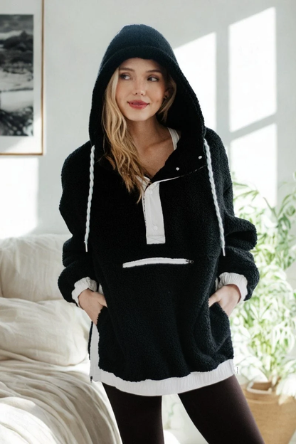 Sherpa Pullover Hoodie