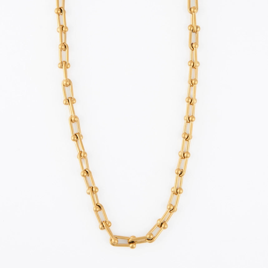 Narelle Chunky U-Link Chain 18" Waterproof Necklace