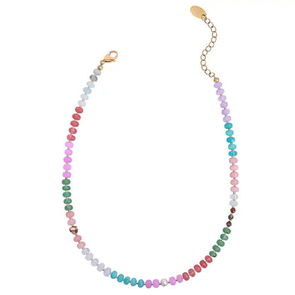 Aurora Colorful Stone Neck