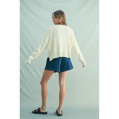 Braided USA Knit Sweater