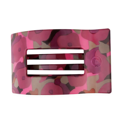 Flat Rectangle Hair Clip | Garden Glam | Medium