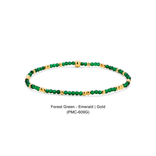 Petite Mini Crystal Beaded Bracelet