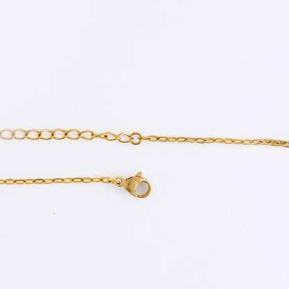 Narelle Waterproof Genuine Tiger's Eye Dainty Necklace