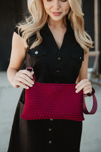 Woven Everywhere Crossbody