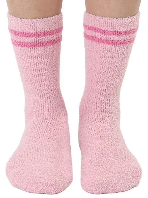 You're Gorgeous Fuzzy Crew Socks