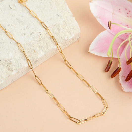 Narelle Paperclip Chain Necklace