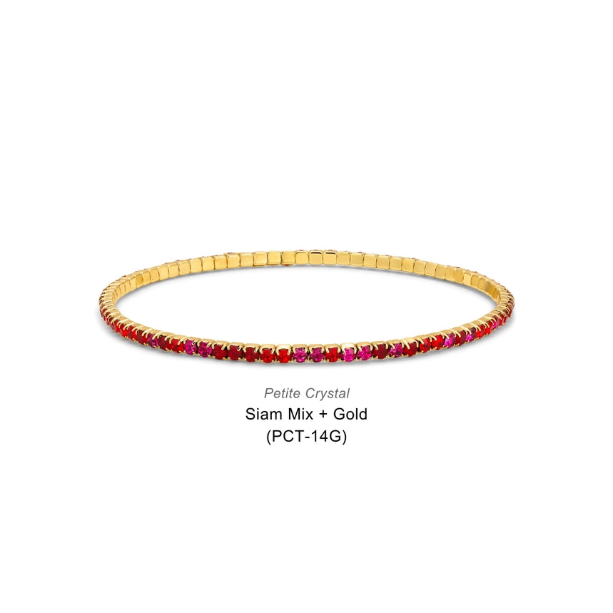Petite Crystal Tennis Bracelet
