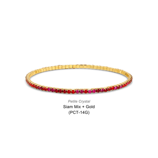 Petite Crystal Tennis Bracelet