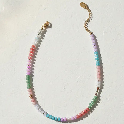 Aurora Colorful Stone Neck