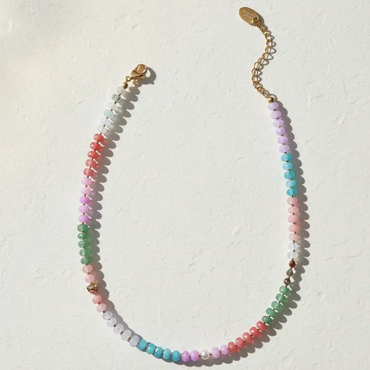 Aurora Colorful Stone Neck
