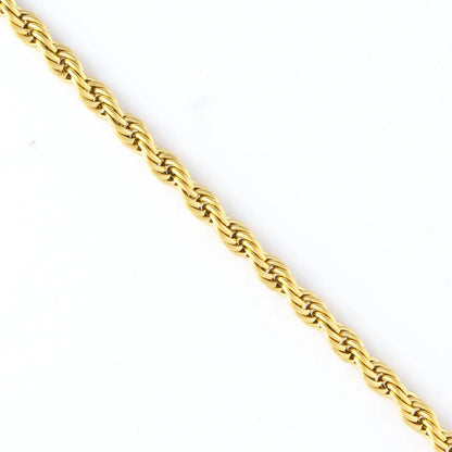 Narelle Gold Rope Chain 18" Waterproof Necklace
