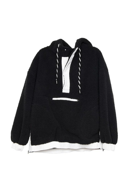Sherpa Pullover Hoodie