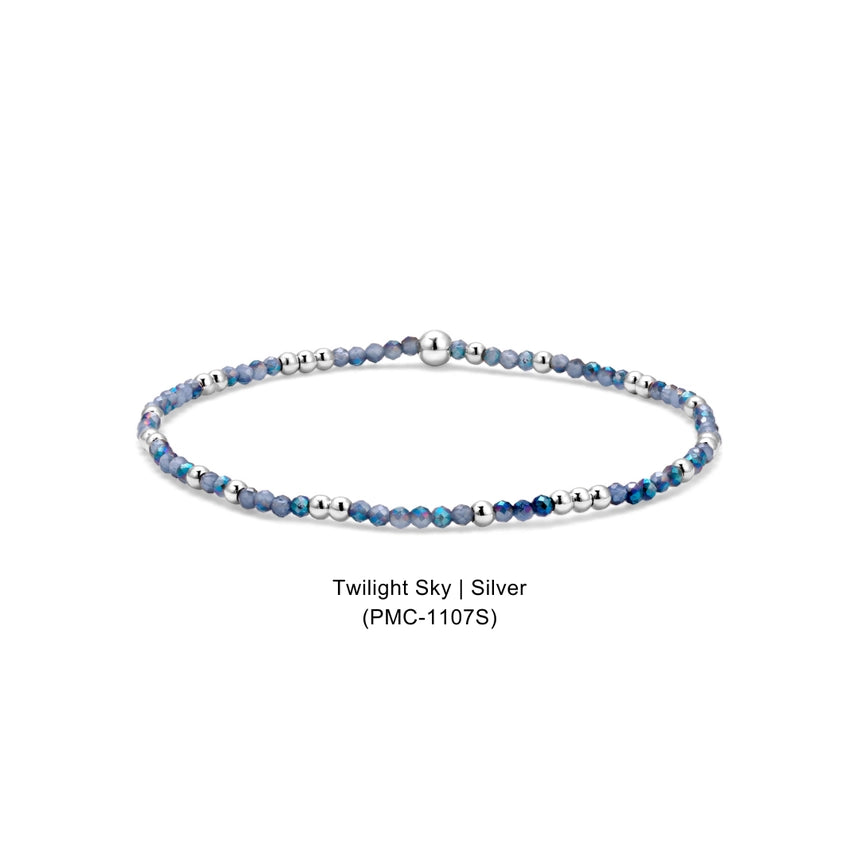 Petite Mini Crystal Beaded Bracelet