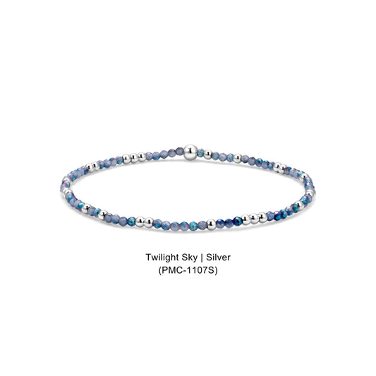 Petite Mini Crystal Beaded Bracelet