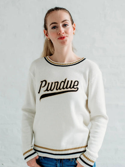 Purdue Knit Sweater