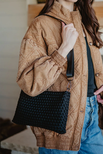 Woven Everywhere Crossbody