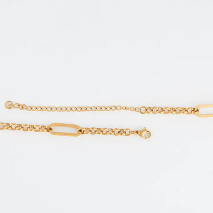 Narelle Rolo Link Bar Station 20" Waterproof Necklace