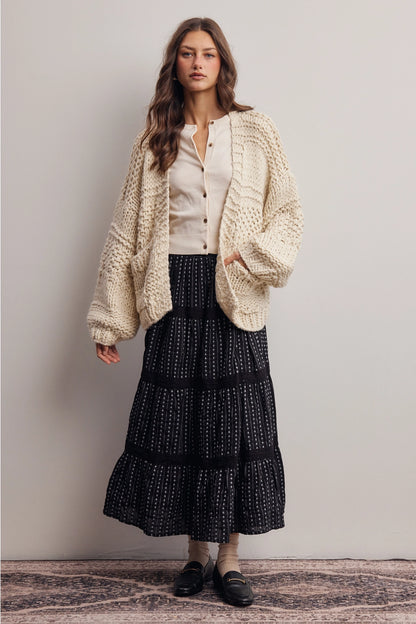 Handmade Chunky Knit Cardigan