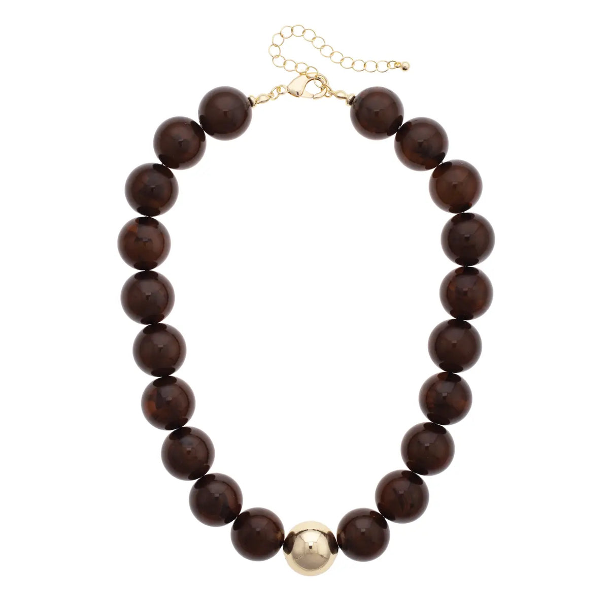 Marjorie Fall Beaded Necklace