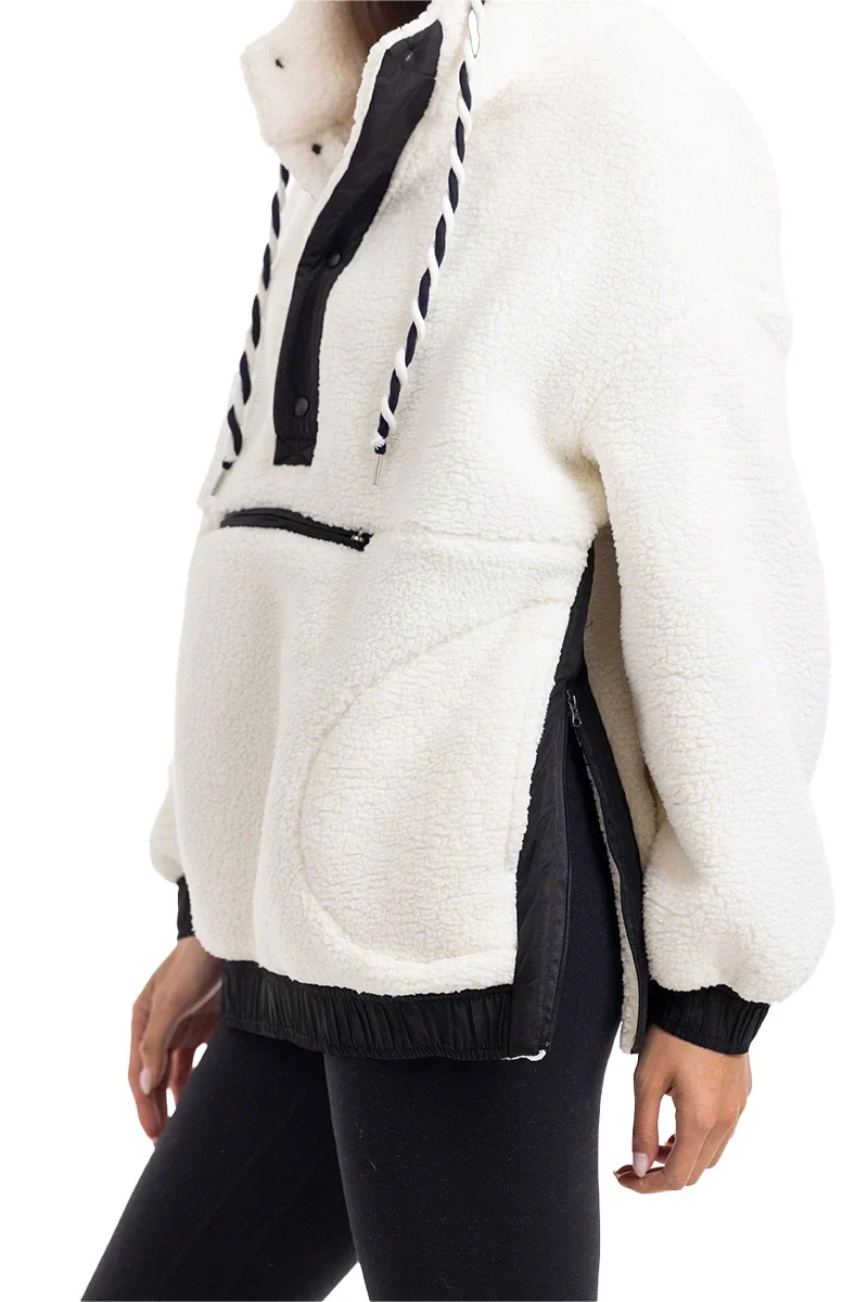 Sherpa Pullover Hoodie