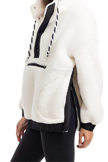 Sherpa Pullover Hoodie