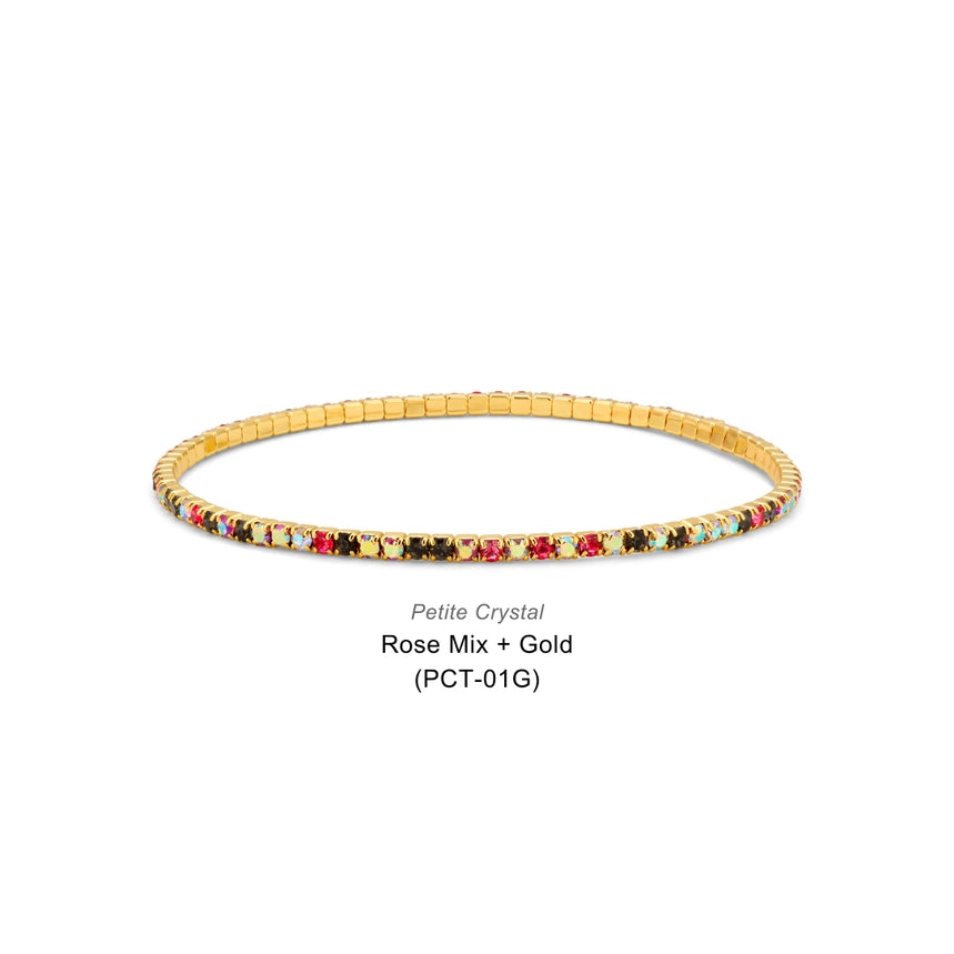 Petite Crystal Tennis Bracelet