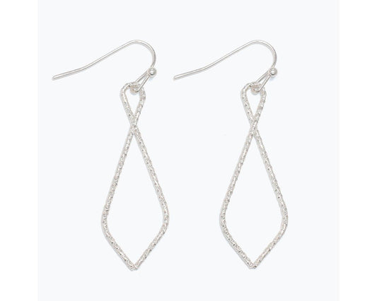 Textured Drop Earrings