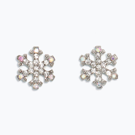 Crystal Snowflake Earrings