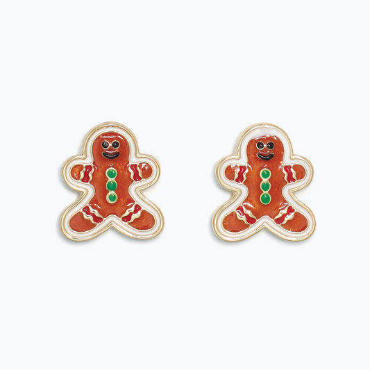 Gingerbread Men Earrings