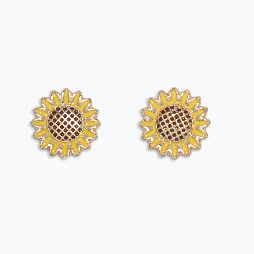 Happy Sunflower Earrings
