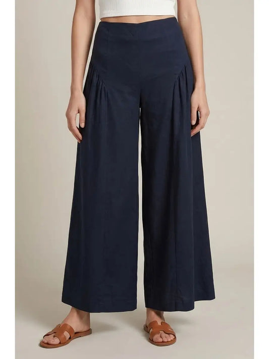 Midnight Wide Leg Pants