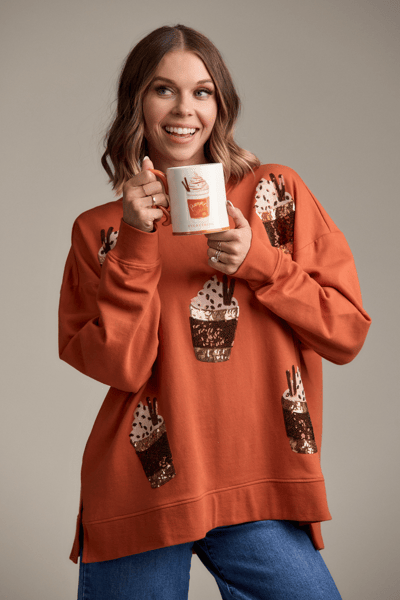 Fall Sparkle One Size Sweatshirt