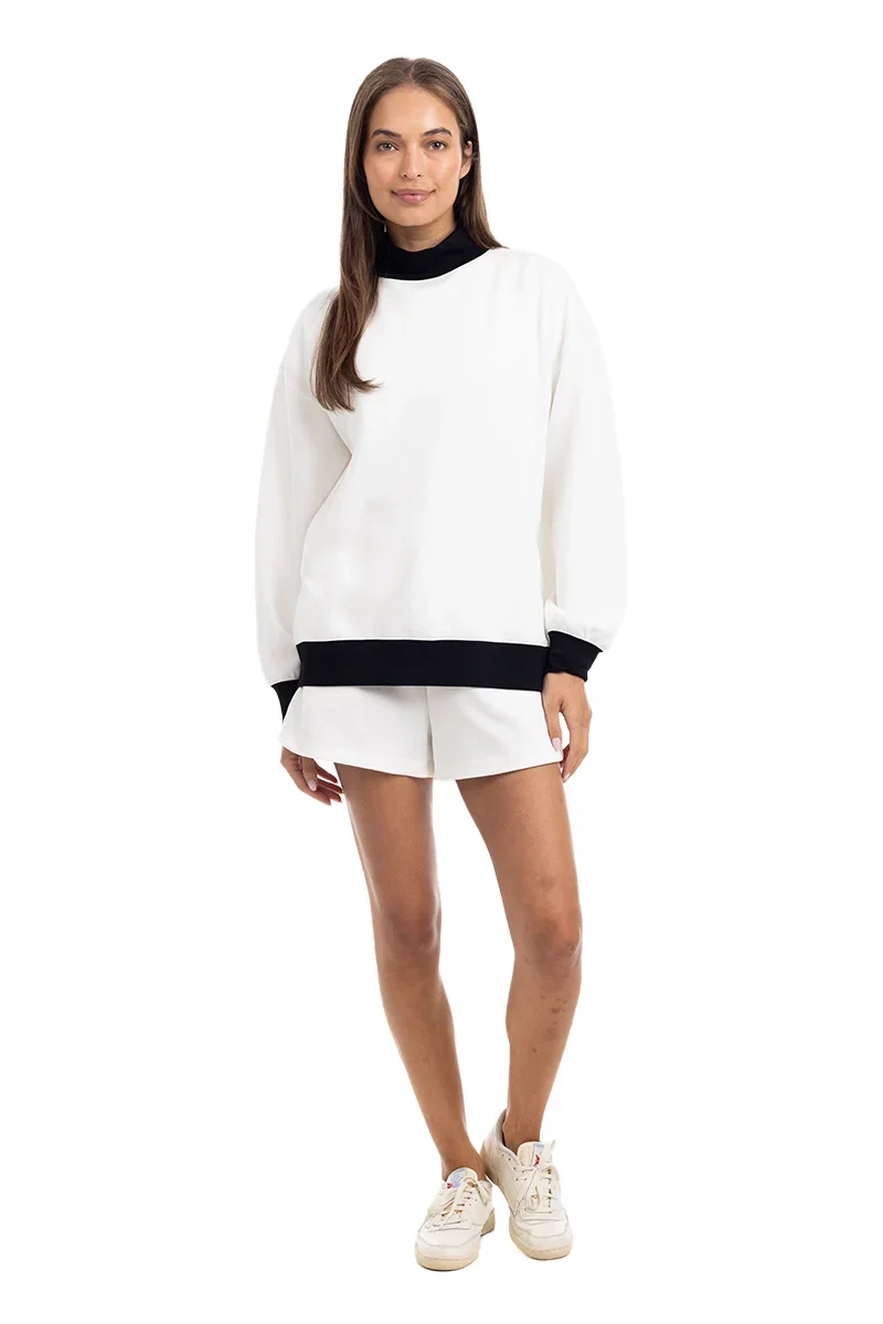 Duo Mockneck Top