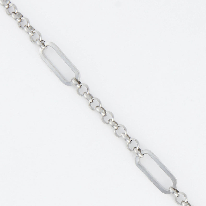 Narelle Rolo Link Bar Station 20" Waterproof Necklace