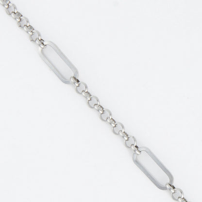 Narelle Rolo Link Bar Station 20" Waterproof Necklace
