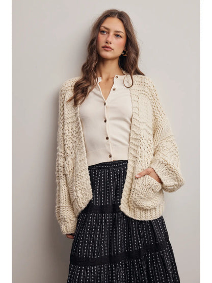 Handmade Chunky Knit Cardigan