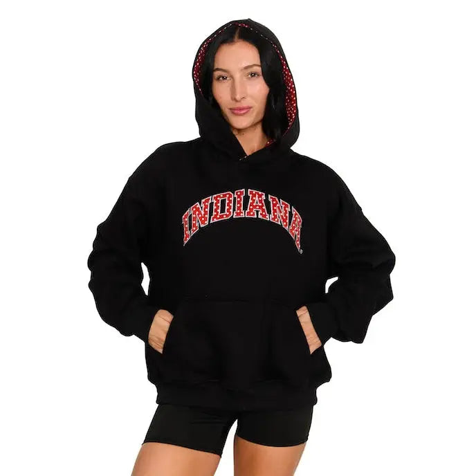 Indiana Polka Dot Hoodie