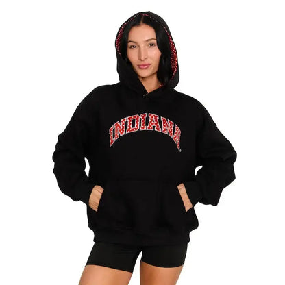 Indiana Polka Dot Hoodie