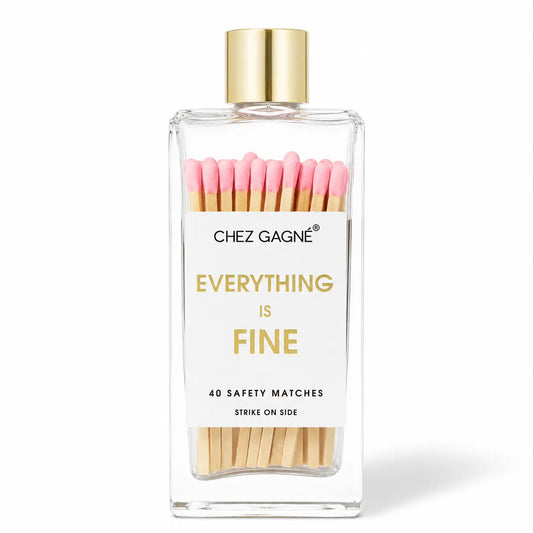 Everything Is Fine Safety Matches