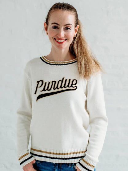 Purdue Knit Sweater