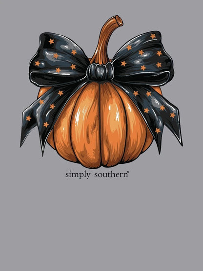 Pumpkin Bow Sweatshirt