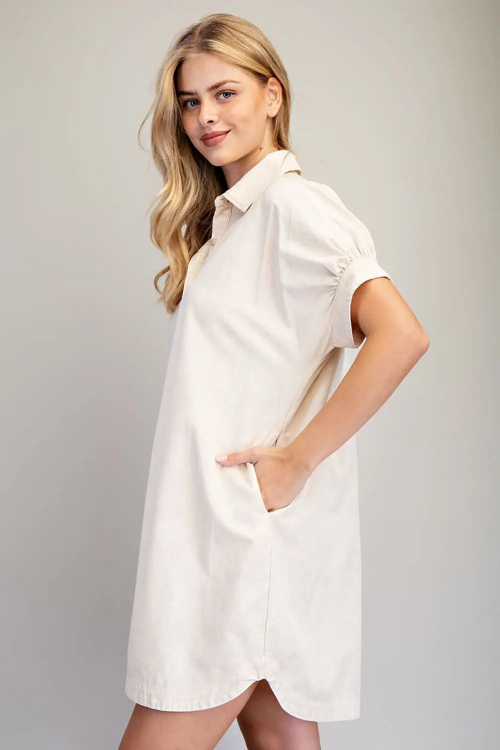 Mini Shirt Dress