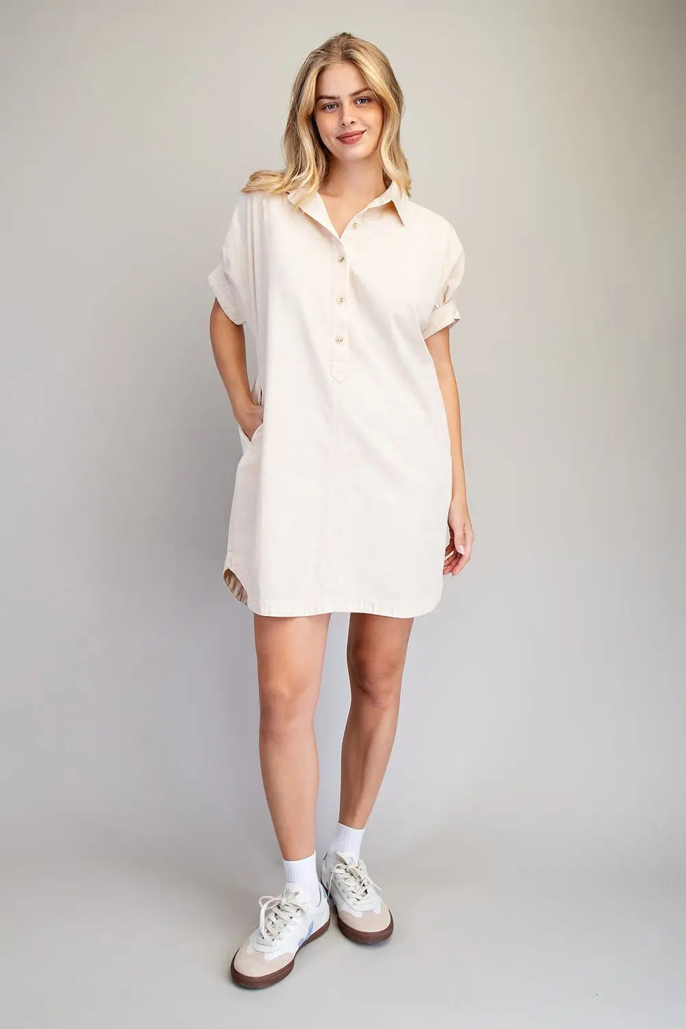 Mini Shirt Dress