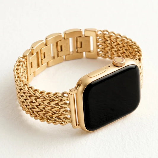 Gold Chain Luxury Apple Watch Strap